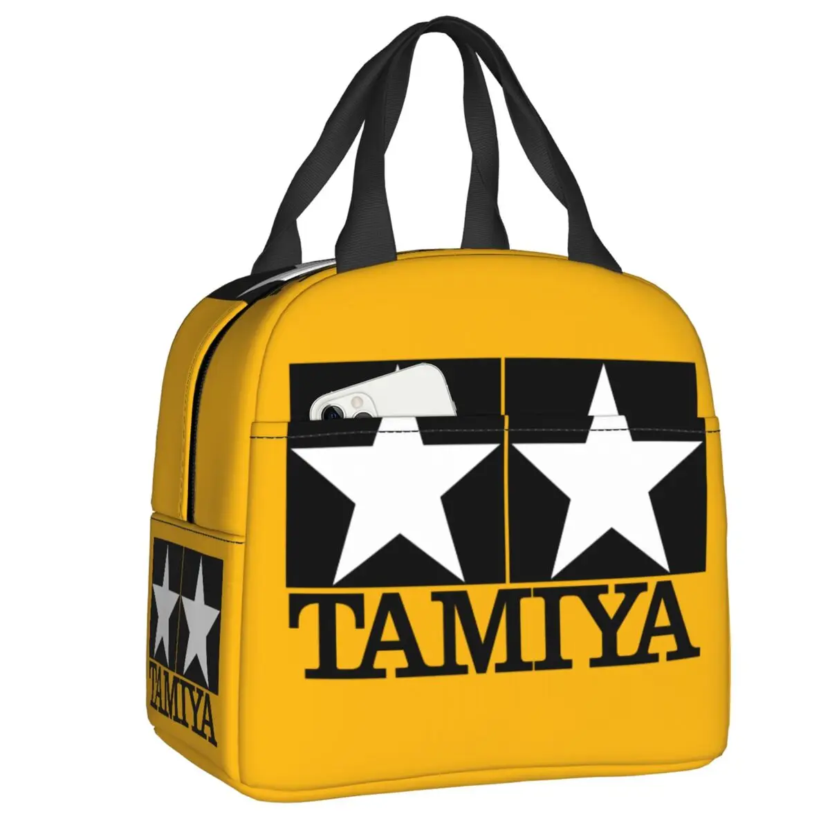 

Custom Tamiyas Insulated Lunch Bags for Outdoor Picnic Resuable Thermal Cooler Lunch Box Women Kids