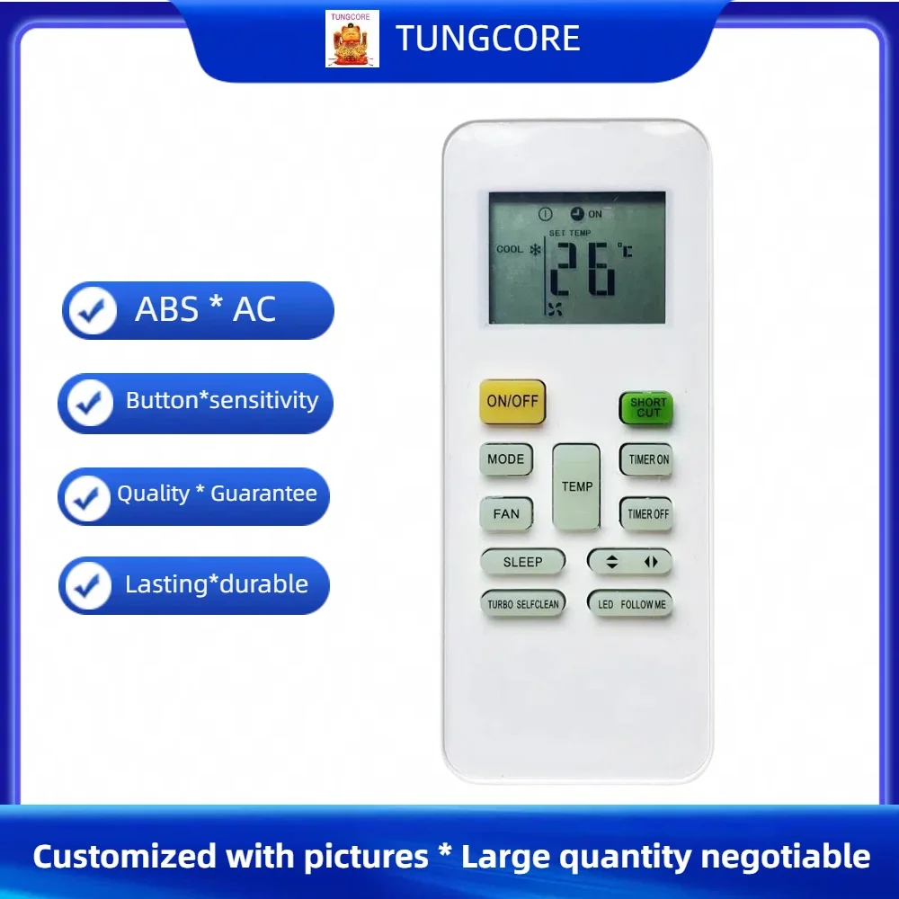 Remote Control AC Ruangan Baru untuk Midea MEHU-18AVH2 MEHU-24AVH2 MEHS-28AVH2 MEHS-33AVH2 MEHSU-09PHH2 MEHSU-12PHH2