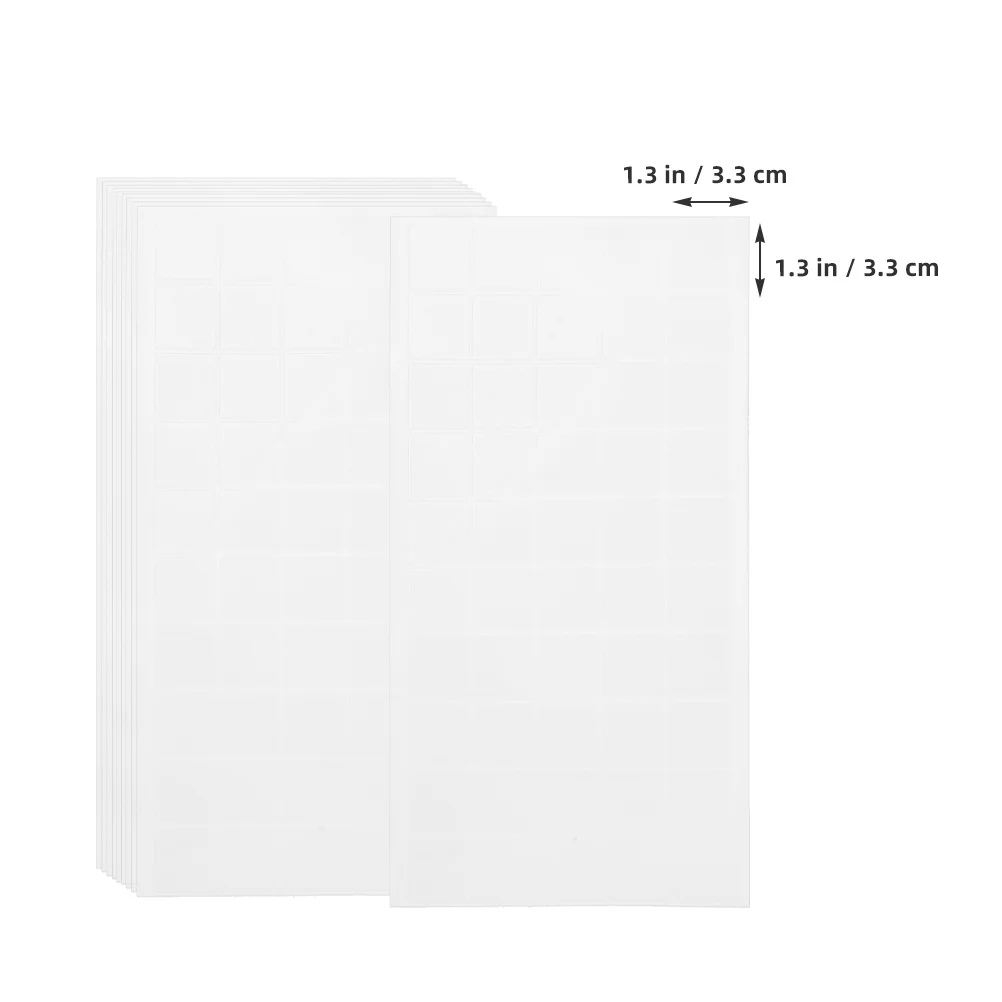 100pcs Double Sided Adhesive Particles Sticky Fixers For Balloons Decorations Photos Posters Scrapbooks Removable Adhesive Pads