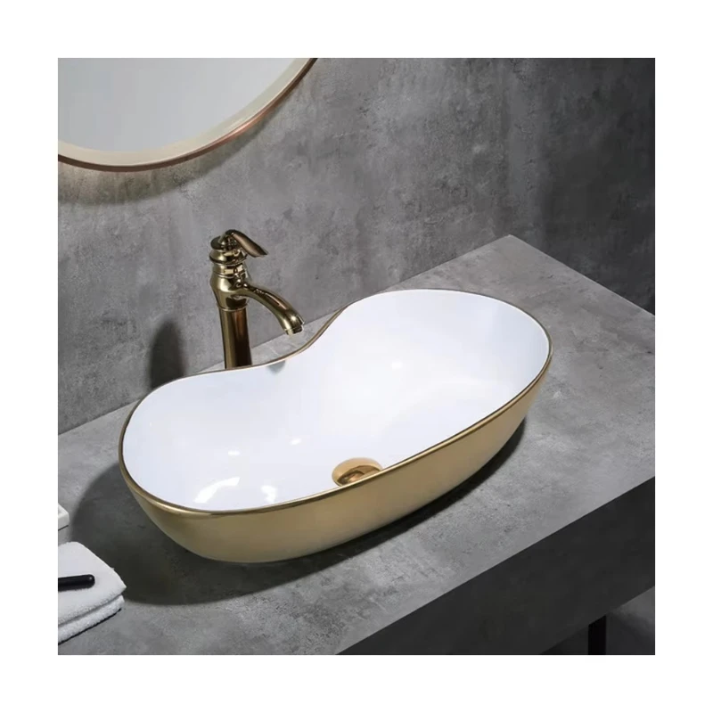 

Bathroom small ceramic wash basin bathroom cabinet wash basin ceramic
