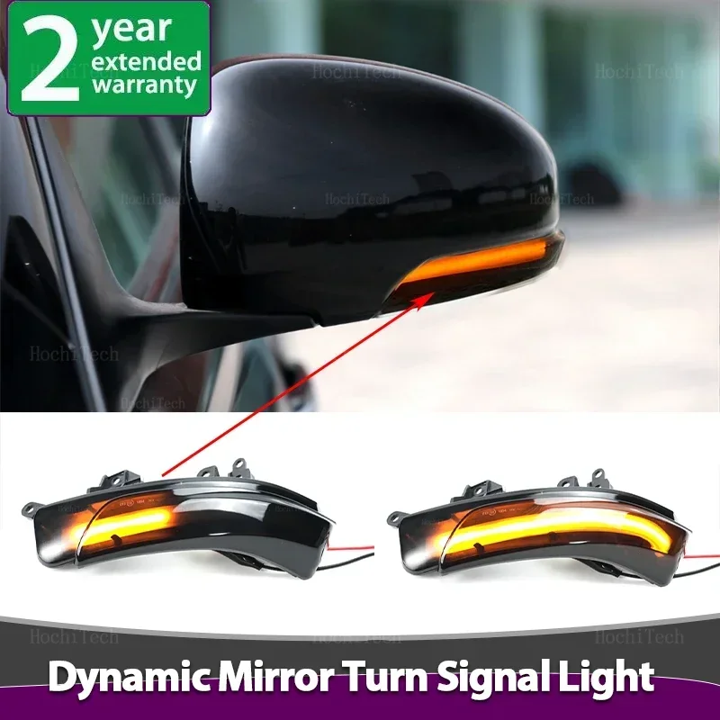 

LED Dynamic Turn Signal Light Side Mirror Sequential Indicator Blinker Lamp For REIZ WISH MARK X CROWN AVALON CAMRY IQ