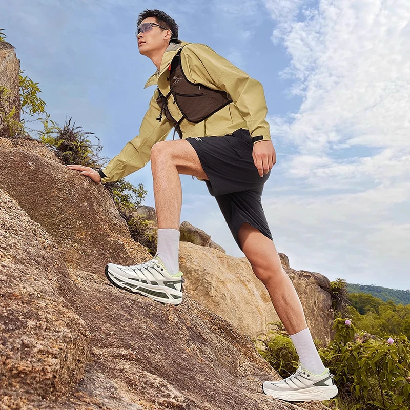 GOLDEN CAMEL CARBON ZERO Sports Shoes for Men Outdoor Hiking Non-Slip Wear Resistant All-Terrain Sneakers Running Jogging Shoes