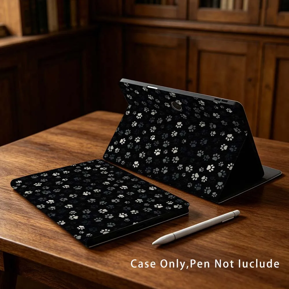 Animal Cat Paw Print Art For OPPO VIVO IQOO OnePlus Realme Pad 3 Pro 13 12.1 11.4 11 inch Pen Tray Tablet Case Soft