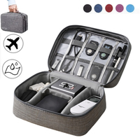Portable Digital Storage Bag USB Gadget Waterproof Cable Organizer Pouch Electronics Devices Accessories Digitals Pack Supplies