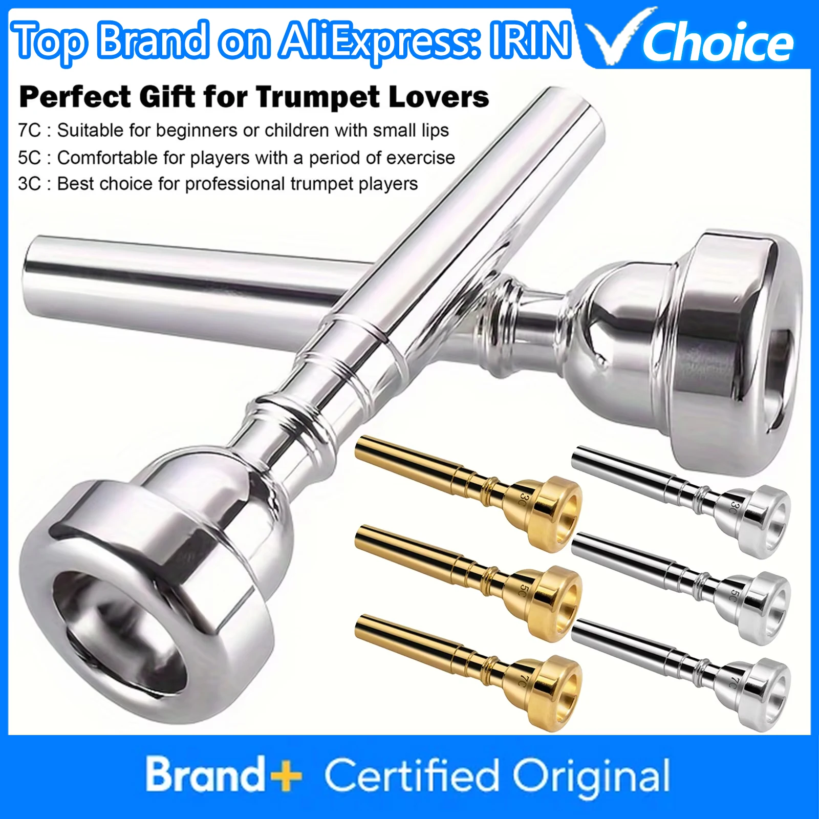 Irin Trumpet Mouthp…