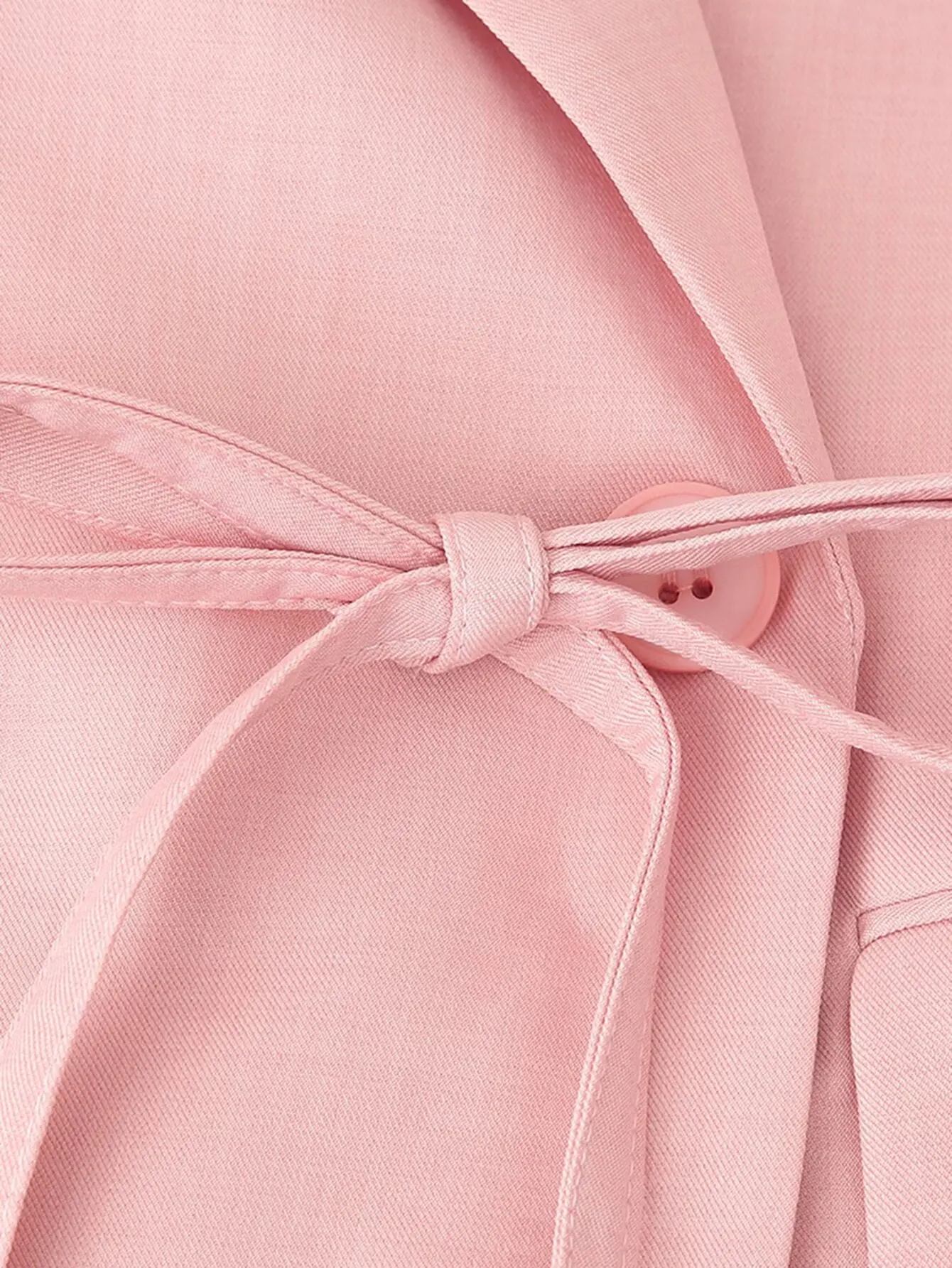 2025 가을 신상 여성 패션 컬렉션 벨트 디자인 싱글 버클 루즈핏 캐주얼 와이드 숄더 블레이저