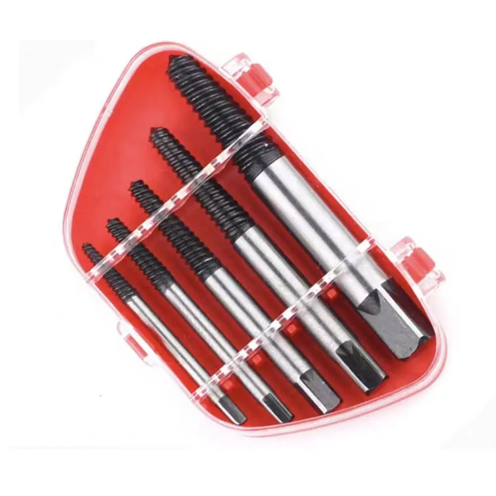 

5 шт., центральные сверла для извлечения винтов, набор направляющих для извлечения сломанных поврежденных болтов, съемник скоростного шнура, легкий набор