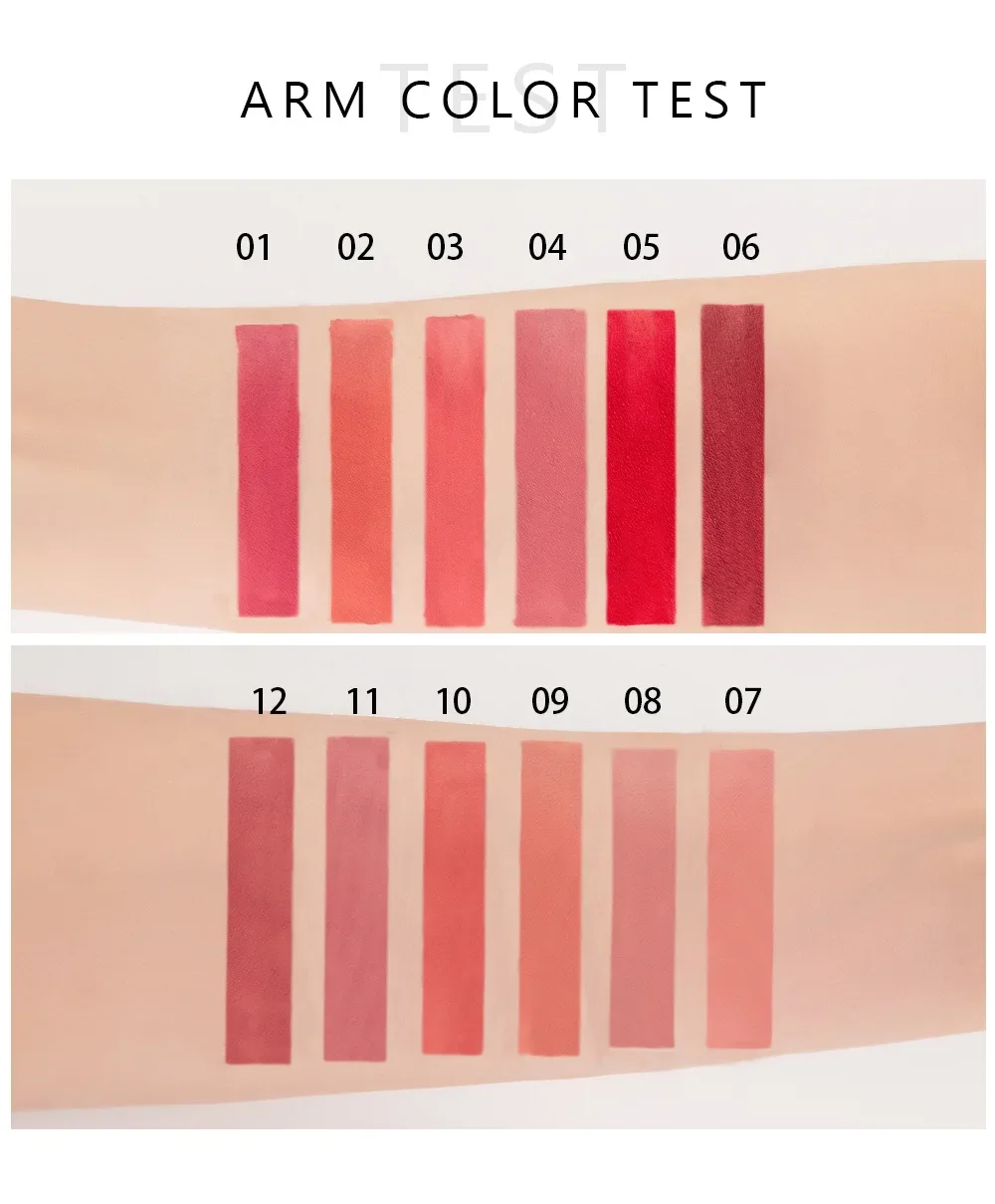 ベルベットマットリキッドリップスティック防水メイクアップヌードレッドリップグロス長期持続ノーカップリップグレーズ美容化粧品リップグロスティント