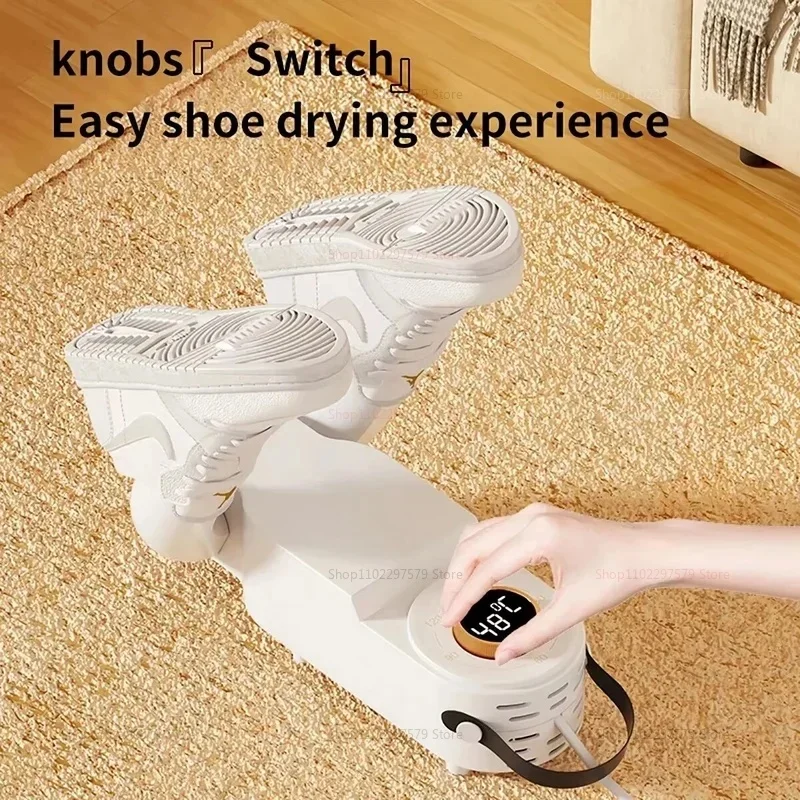 New Foldable Shoe Dryer Fast Heating Sterilization Deodorizer Touch Screen Hot Air Dehumidifier for Shoes Socks Home Use