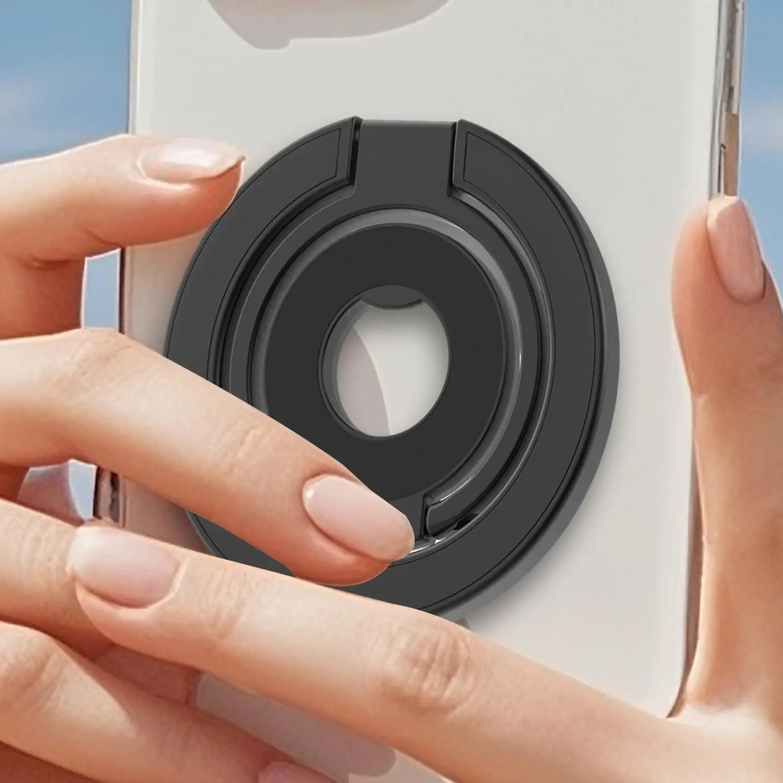 자석 휴대폰 거치대 회전식 자석 휴대폰 케이스 데스크 홀더 가정 사무실 여행 데스크탑 기숙사 휴대폰용