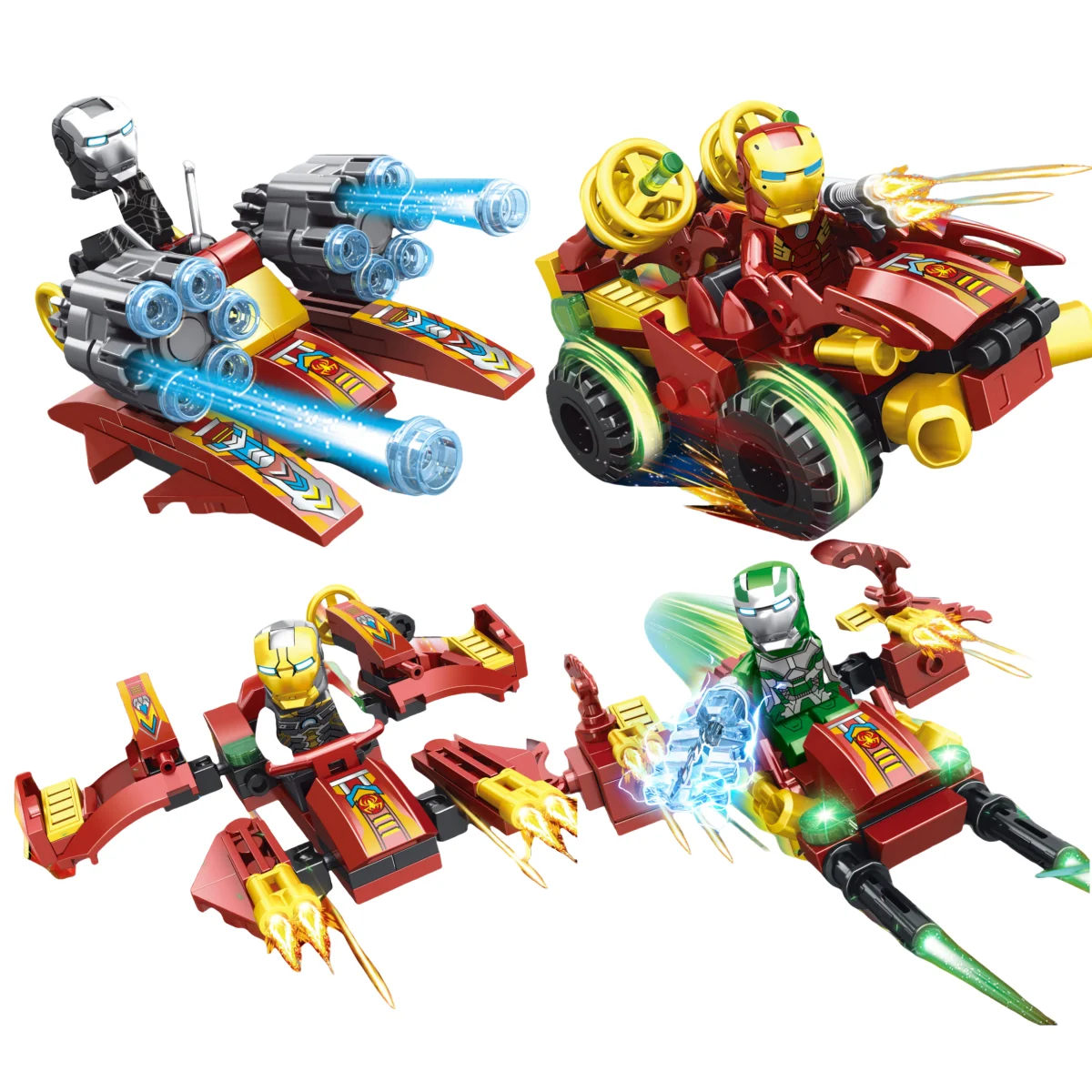 Disney Building Blocks Mini Model Figures Compatible Spiderman Iron Man Venom Captain Hawk Deadpool Technic Armor City Gift Toys