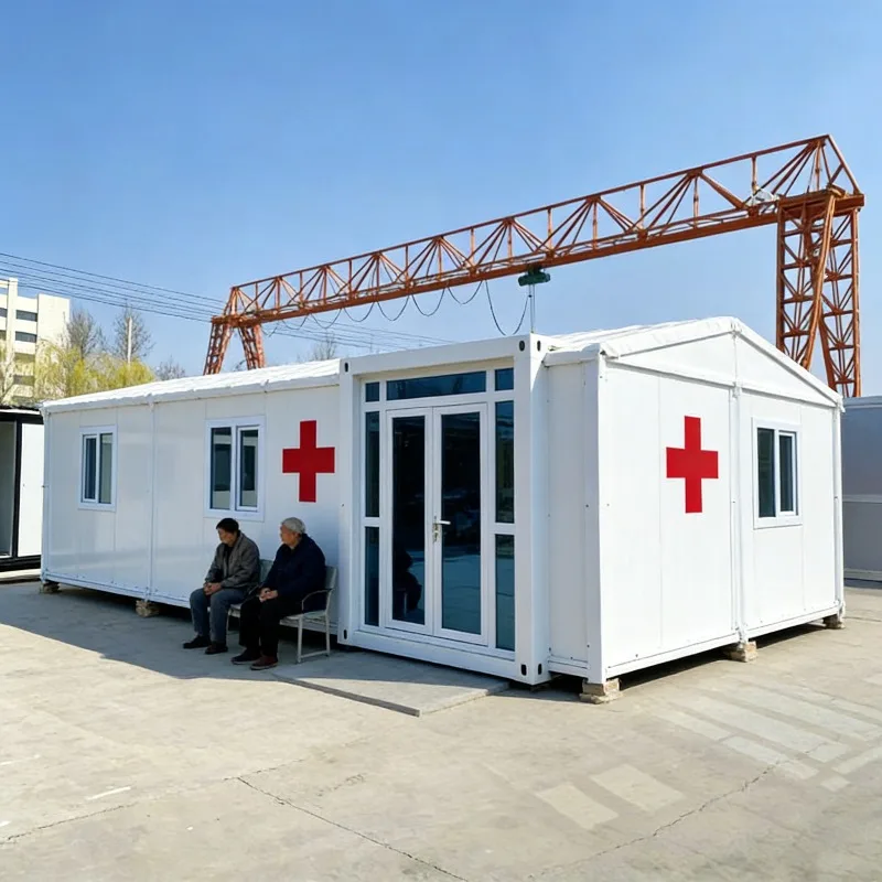 Expandable Container House Prefab Folding Mobile Home Double Wing Steel Structure Fast Assembly Low Cost Prefabricated LiveSpace