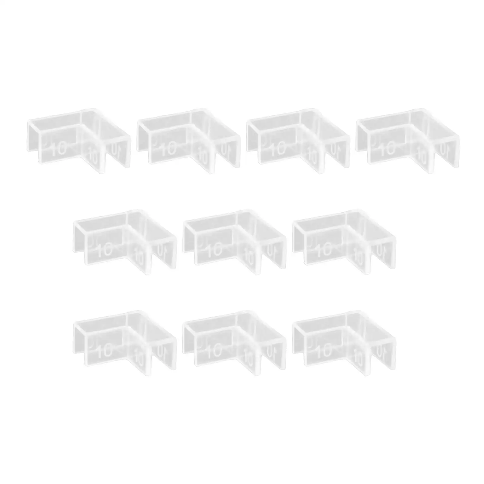 10Pcs Aquariums Corner Protector Aquarium Glass Angle Cover for Pet Tanks