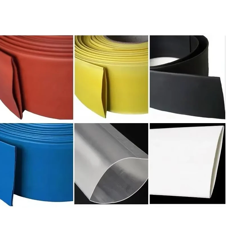 1/3M Big Size 2:1 Heat Shrink Tube Dia. 40 45 50 60 70 80 90 100 120 150 180 210mm Heat Shrinkable Cable Sleeve Wrap Sheath