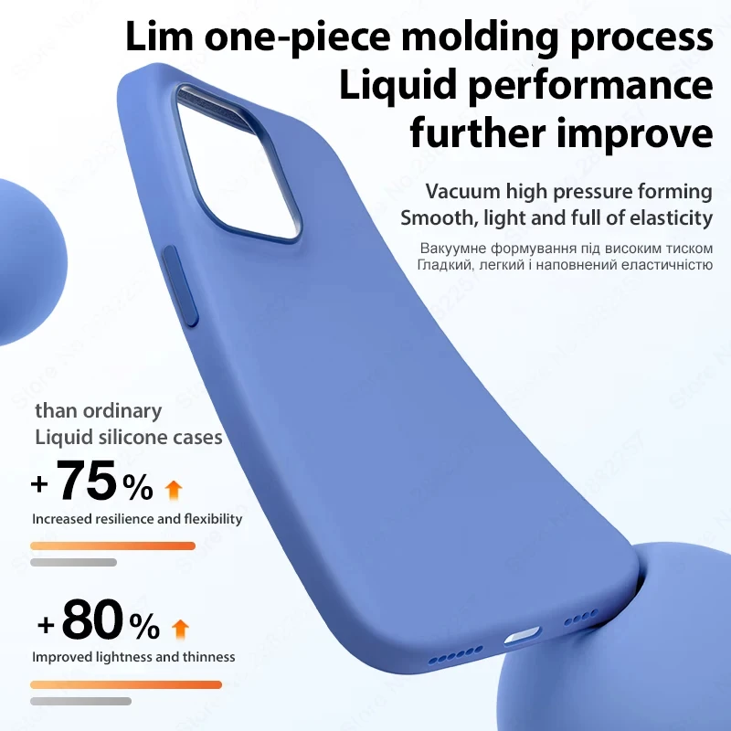 Original Liquid Silicone Case For Apple iPhone 16 14 13 12 11 15 Pro Max Plus Official Case Shockproof Cover Phone Accessories view 5