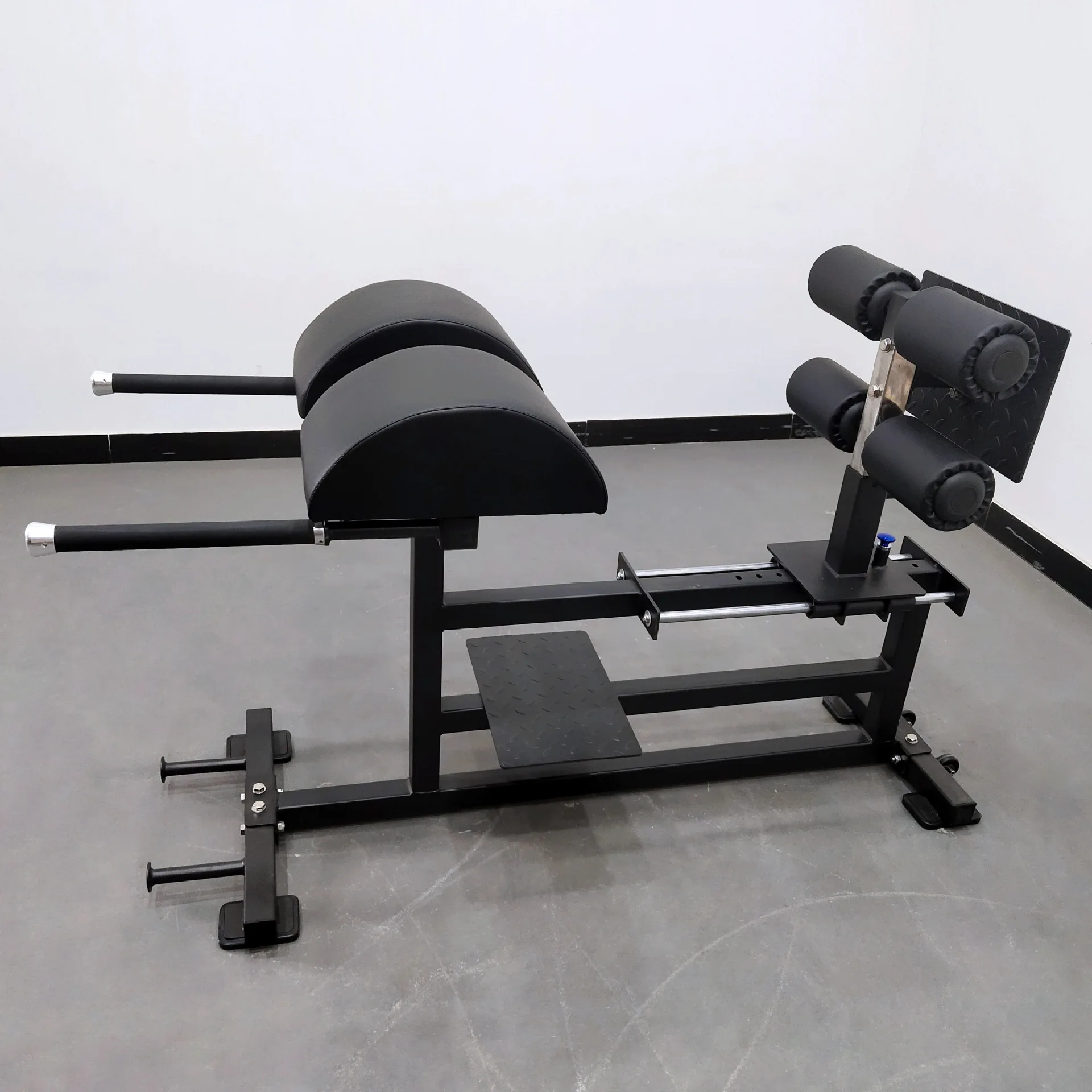 Hyperextension Bench Roman Chair, Abdominal Back Trainer for Home Gym, Adjustable Weight Bench for Core Workout