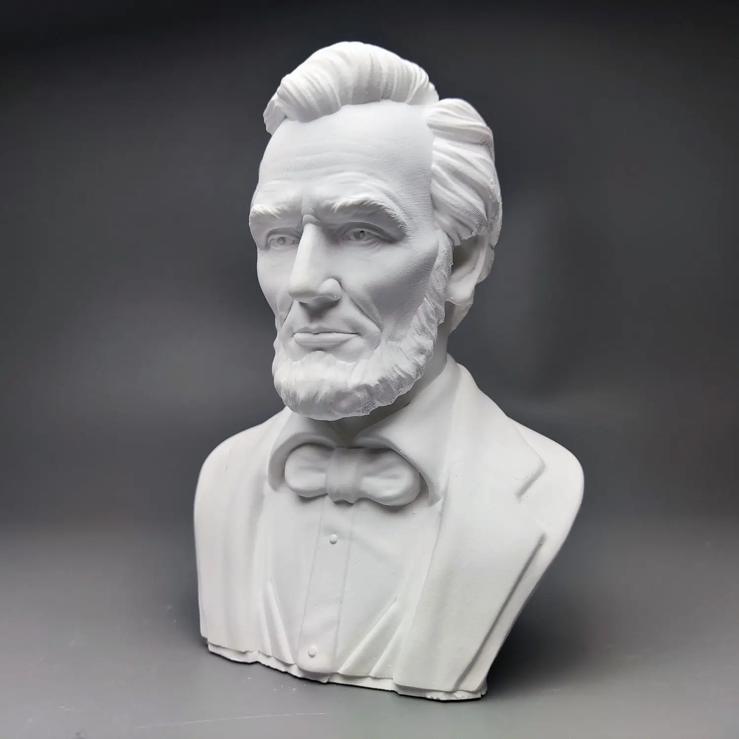 Lincoln retro relief figure sculpture ornaments art plaster statue home soft furnishing three-dimensional print gift