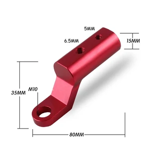 Spiegel Rückfahrspiegel -Expansor -Unterstützung, Universaladapterunterstützung, Motorradzubehör, Montage für Triumph, Suzuki, Kawasaki, hohe Qualität 8 Hauptverkaufsmoto -Rückzugsgebiet Rarnacher - №3