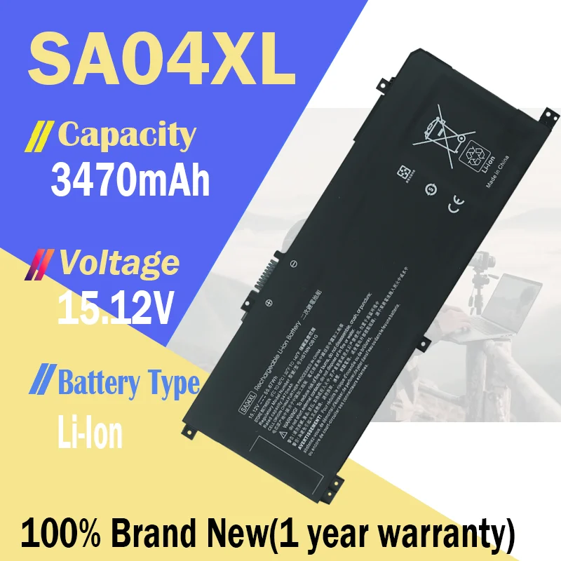SA04XL batería del ordenador portátil para HP Envy X360 15-DR000 15-DS000 15Z-DS100 17-CG000 Notebook HSTNN-OB1F HSTNN-OB1G L43248-541 L43248-AC1