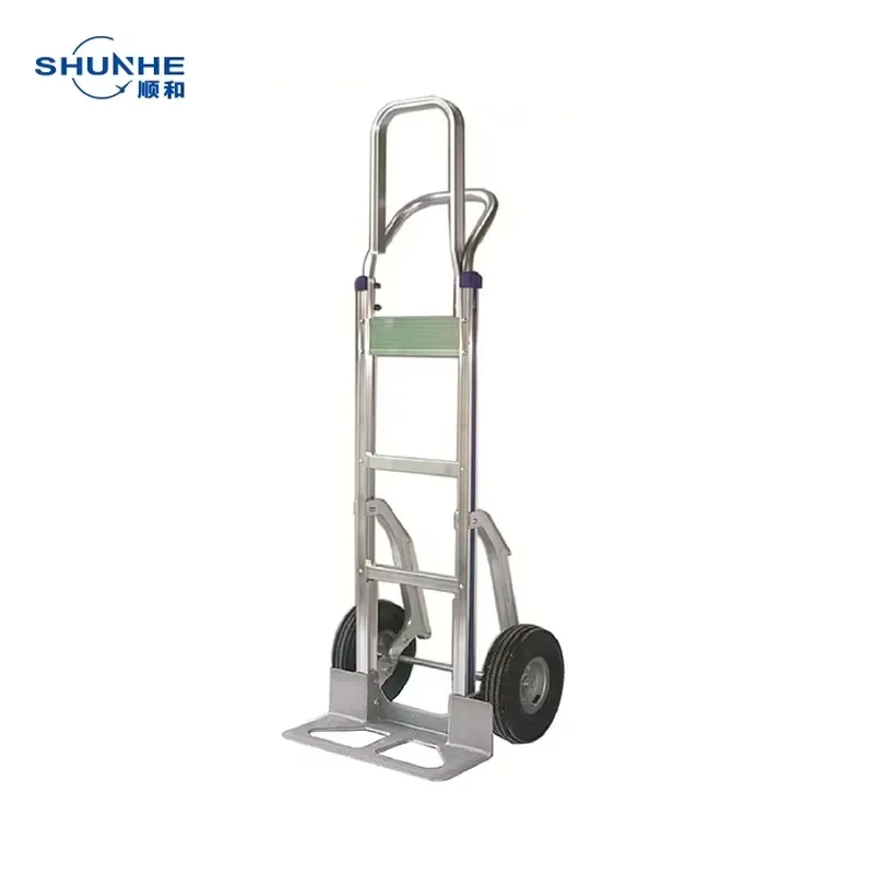 Best selling Hand Truck FW-81B Two-wheeled Industrial Hand Truck Popular and Durable Aluminium Hand Carts and Trolleys 200KG