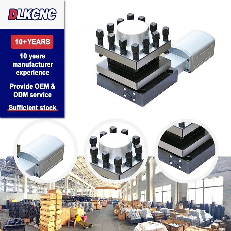 Fast change tool LD4 type widely use in the lathe  post 4 station vertical  turret