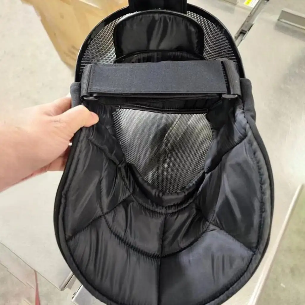 

Fencing Mask Fencing Face Guard Protection Full Face Cover Ventilated Forehead Upgraded Elastic Band Suitable for