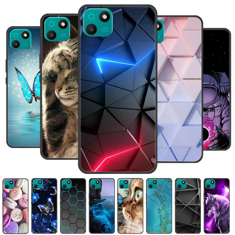 Funda para WIKO T10, Funda trasera de silicona a prueba de golpes para Wiko T10, Funda protectora suave para Wiko T10