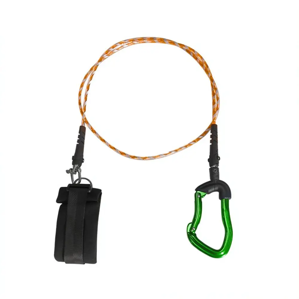 Freediving Lanyard Underwater Training Safety Connector Anti Lost Security Leash For Ride Ship Scuba Diving Supplies