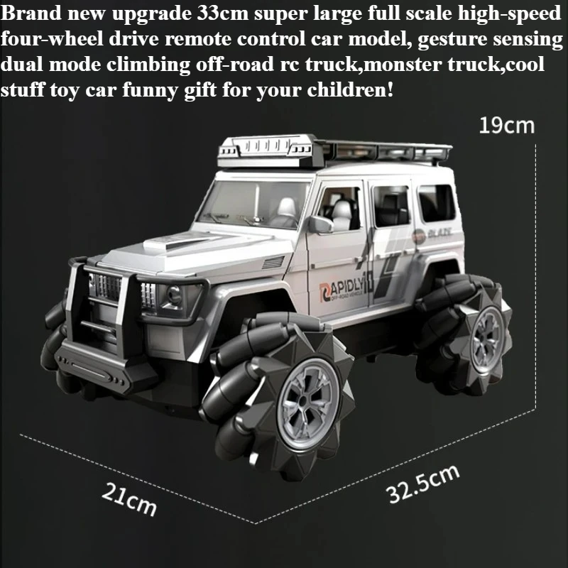 Cool Stuff Rc Truck Funny Gift-High-speed 4WD Off-road Rc Cars,Remote Control Car Model,Monster Truck,Rc Drift Car,Toys for Kids