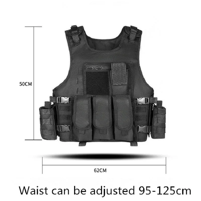 Imagem -05 - Colete Tática de Caça Placa para Proteção de Iscas Colete de Airsoft para Atividades ao ar Livre Pesca cs Jogo Armadura Militar Polícia