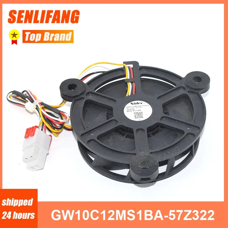 For Nidec GW10C12MS1BA-57Z321 GW10C12MS1BA-57Z322 12V 0.12A 6Y12F3S Refrigerator Cooling Fan Motor