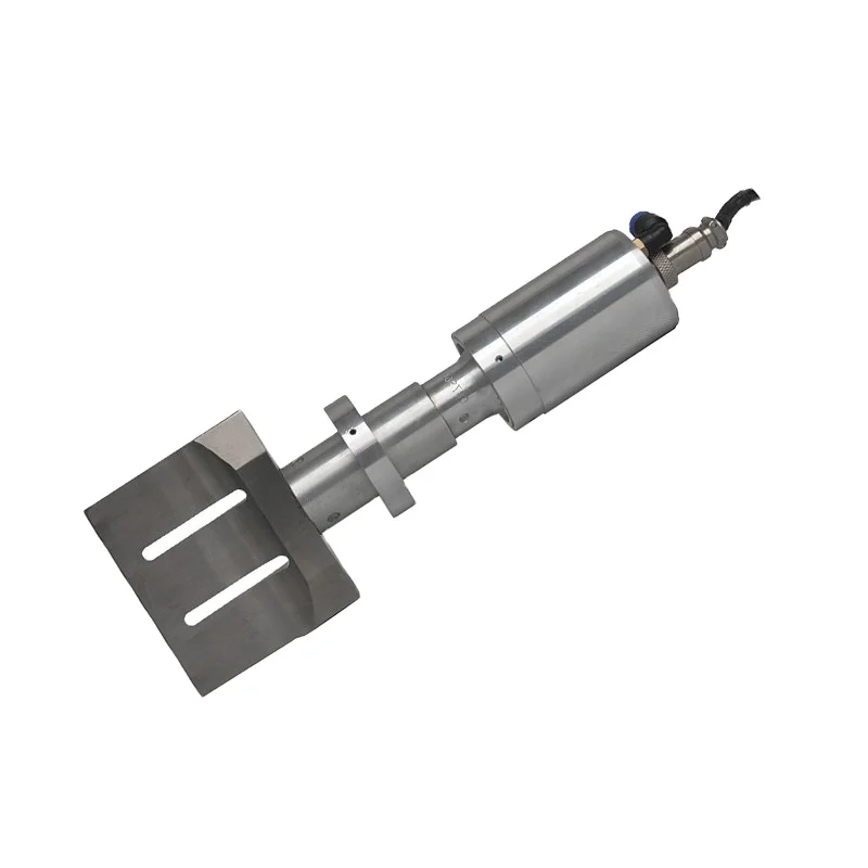 

High Efficiency 20khz 40khz 4kw Ultrasonic Tube Sealing and Cutting Machine Ultrasonic Rubber Knife