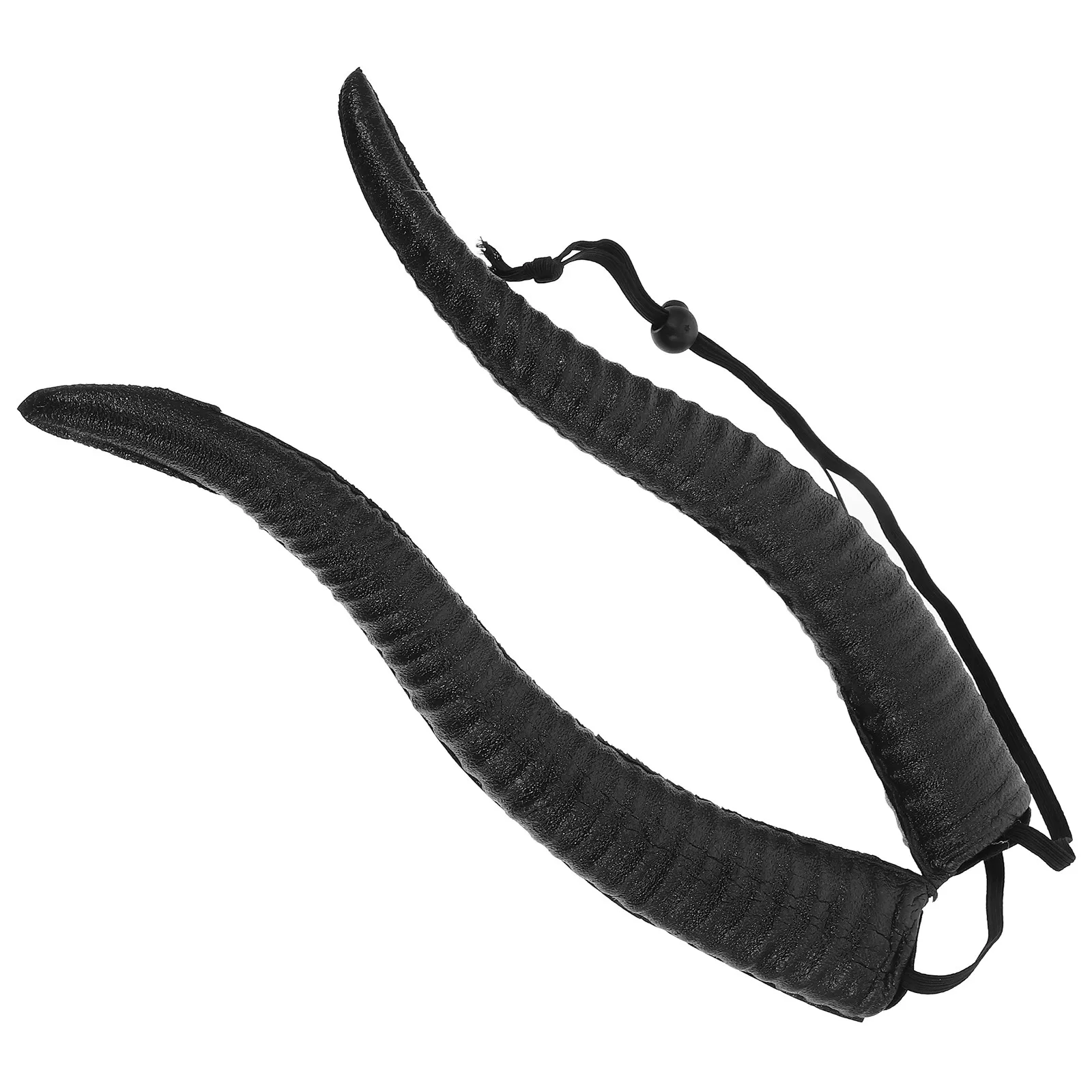 

Повязка на голову с овечьими рожками на Хэллоуин, регулируемая, удобная, для длительного ношения, идеально подходит для костюмированных вечеринок, декоративный аксессуар для фестивалей