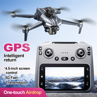 K18 MAX GPS Drone Screen Control Brushless Aircraft Obstacle Avoidance 8K Aerial Photography 5G Remote Control Airplane Gift Toy