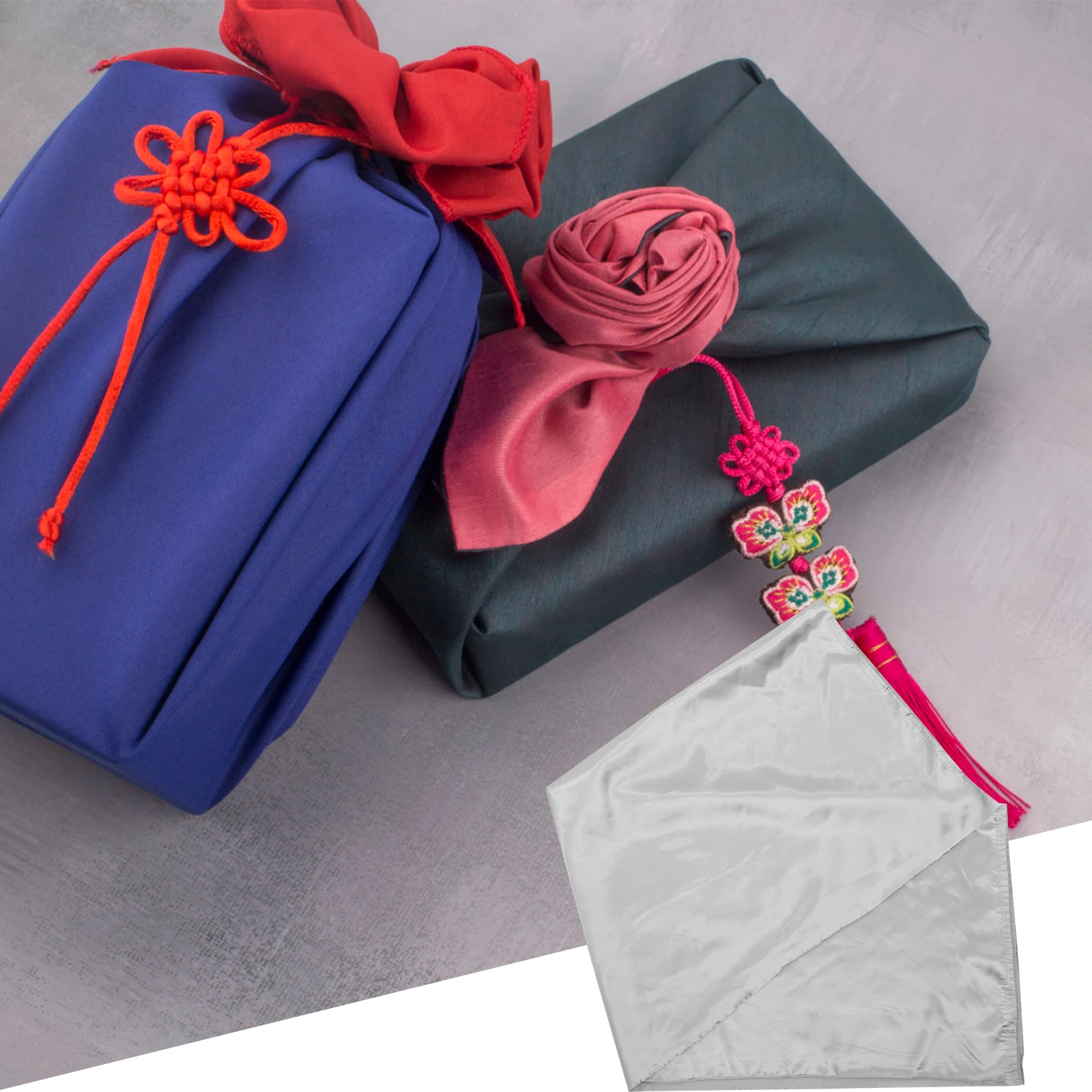 

Satin Fabric Faux Polyester Material Simulation Silk Patchwork DIY Crafts Quilting Fabrics Storage Bags Pillows Wall Decorations