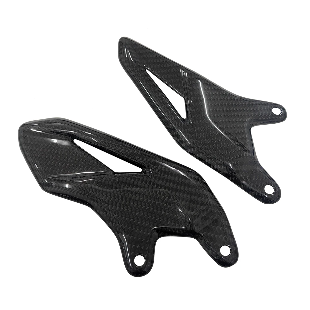 

For Yamaha R7 2022-2025 Carbon Fiber Fairing Foot Pedal Heel Protector Motorcycle Accessories