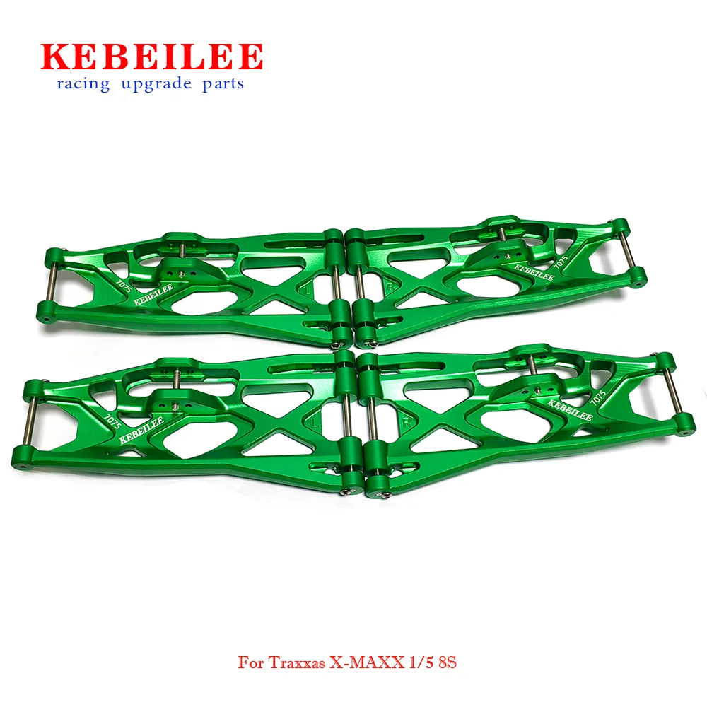 KEBEILEE CNC Aluminum7075 Lower suspension arms For TRAXXAS X-MAXX 1/5 8S