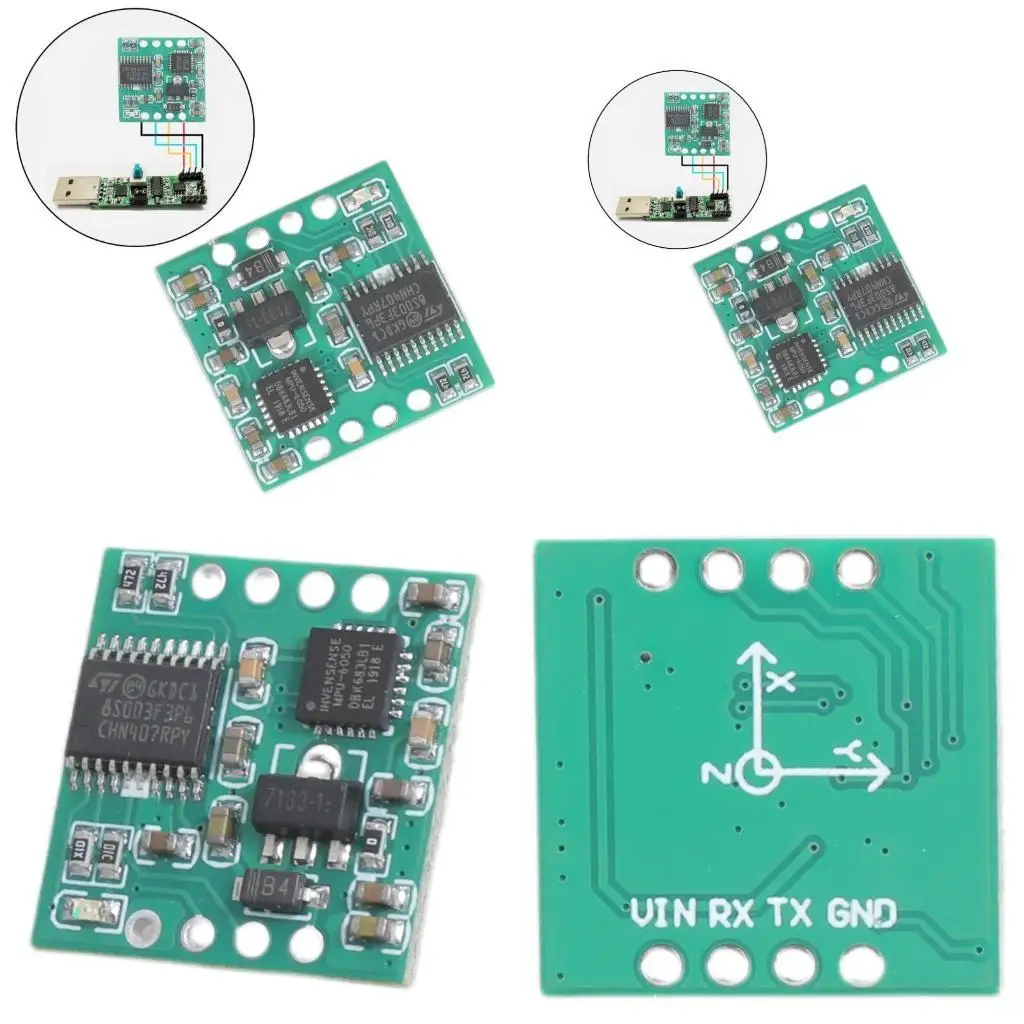 R53C MPU6050 Sensors Module Acceleration Electronic Gyroscope Sensors Serial Port