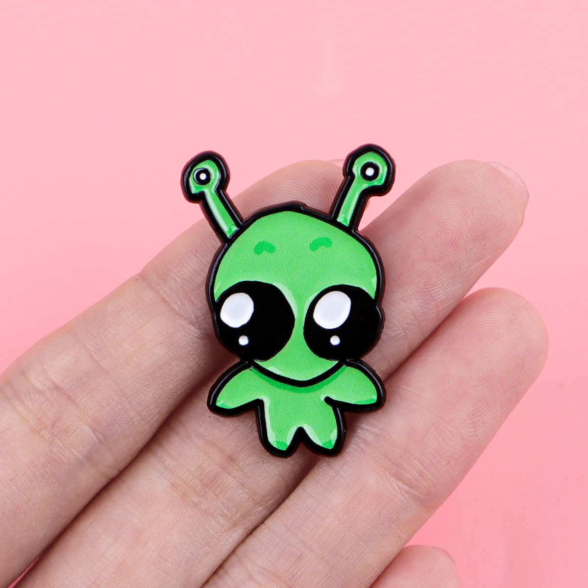 Funny Astronaut Guinea Pig Enamel Pin Green Alien Brooches for Backpacks Cute Hot Dog Badge Lapel Pins Jewelry Gift Accessories
