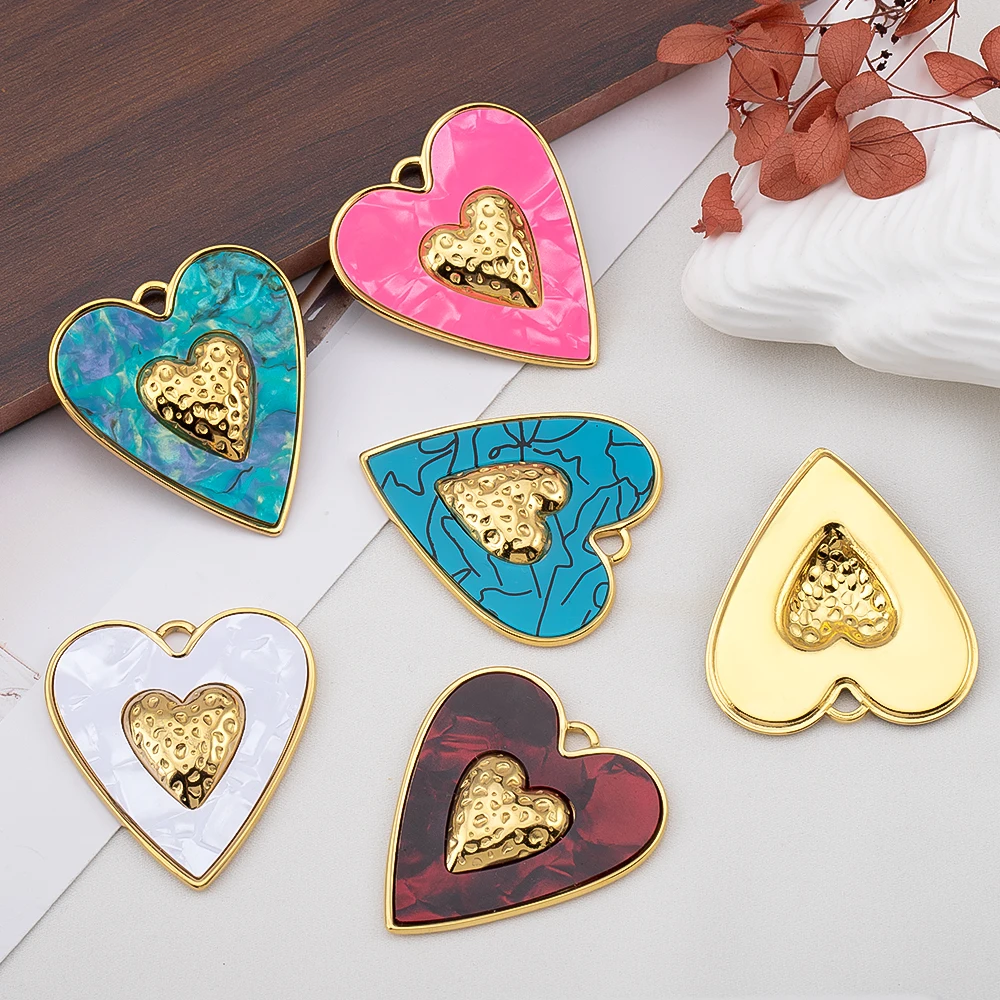 1 Pezzo Ciondolo a Cuore in Ac - Vintage Fashion Earrings recensione e prezzo