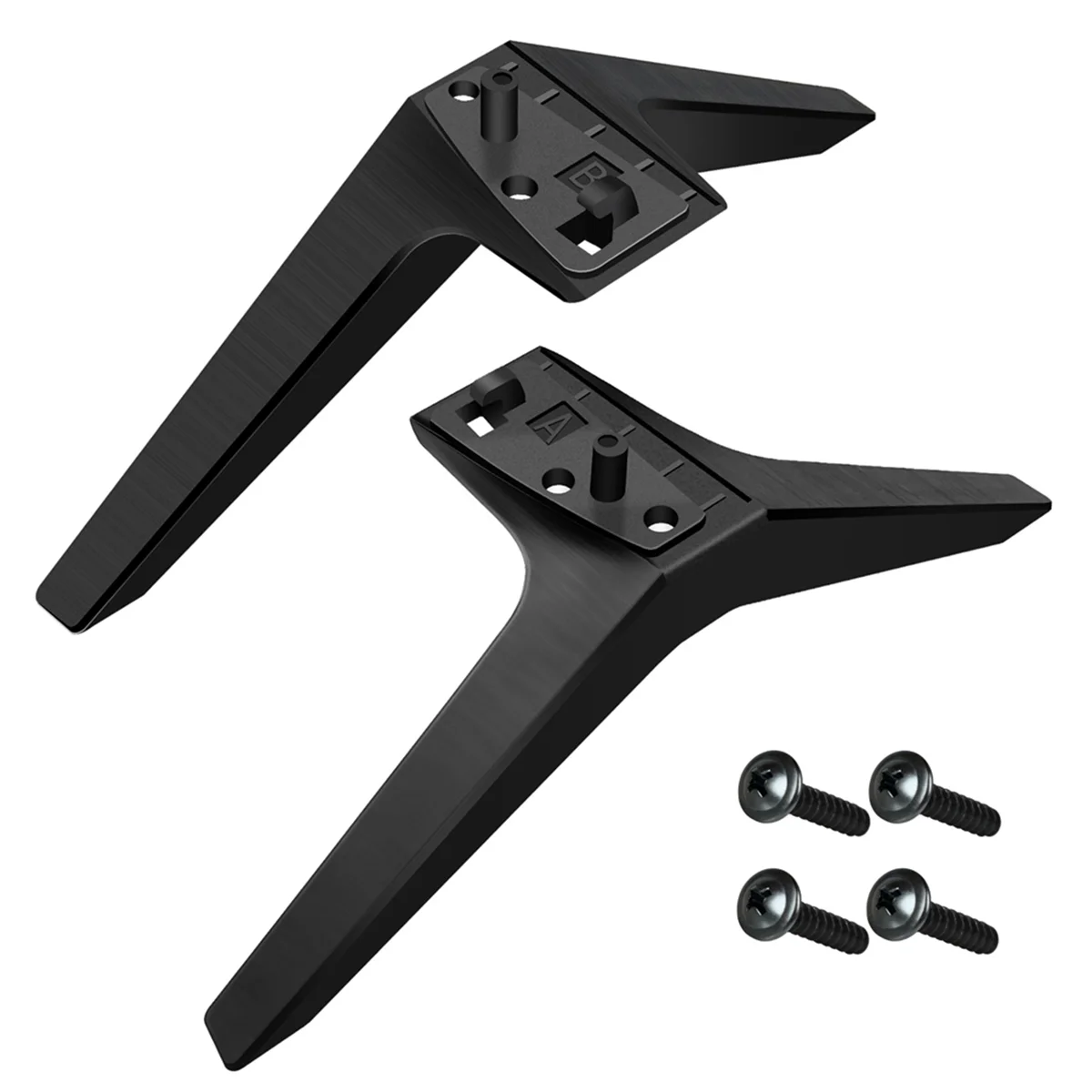 Pieds de support TV de remplacement avec vis, pieds de support TV pour TV 49 ", 50", 55 ", 50UM7300AUE, 50UK6300BUB, 50UK6500AUA