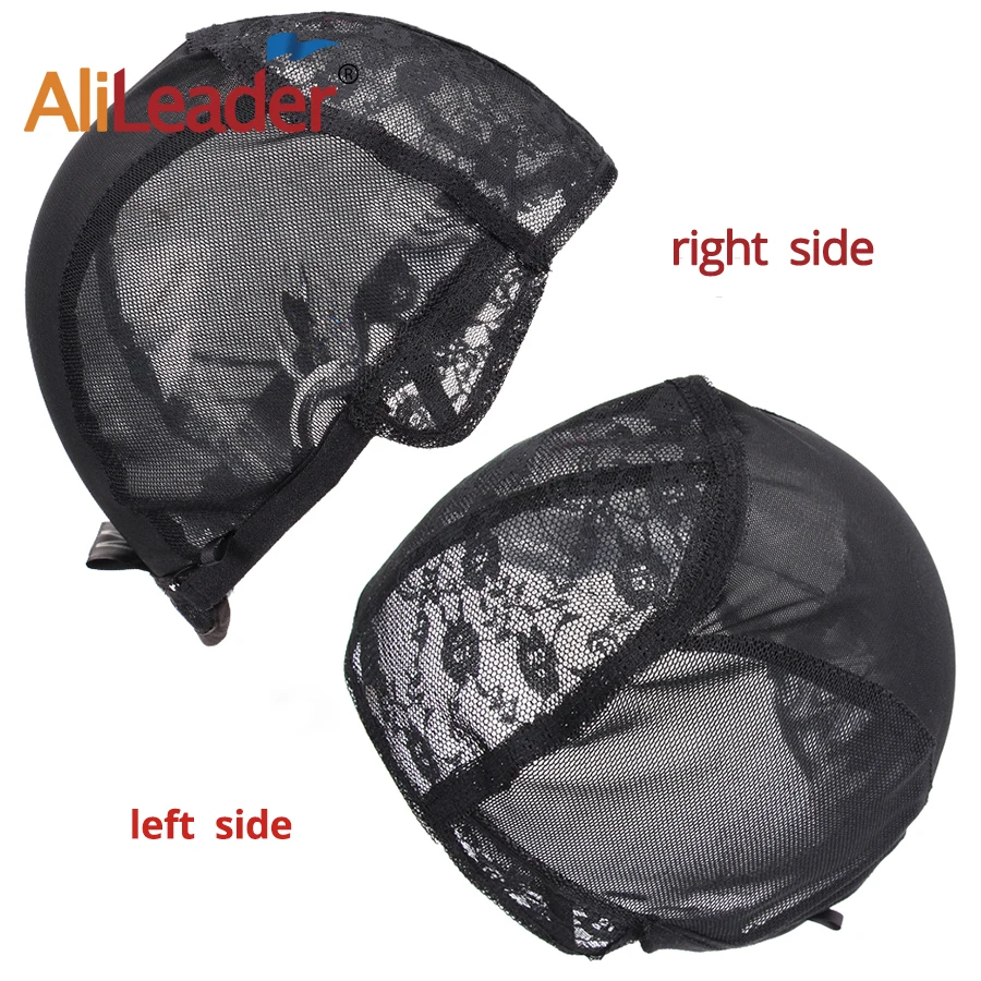 Wig Accessories Wig Cap For Making Wig Lace Front Hair Nets Double Layer Ventilated Wig Cap Adjustable Buckle Women Elastic Wig