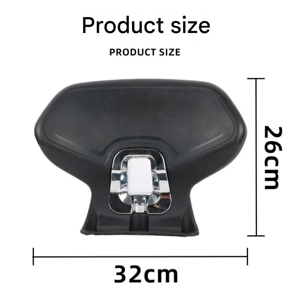 For LEAD125 Large Integrated Passenger Waist Back Pad Original Hole Mount Bring Soft Lumbar Support For Two-Person Scooter