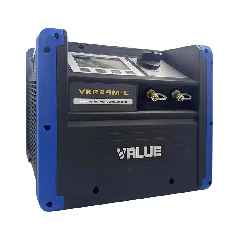 

VRR24M-C Intelligent Digital Display Automotive Air Conditioning Refrigerant Fluorine Extractor R32 R1234YF Recovery Machine