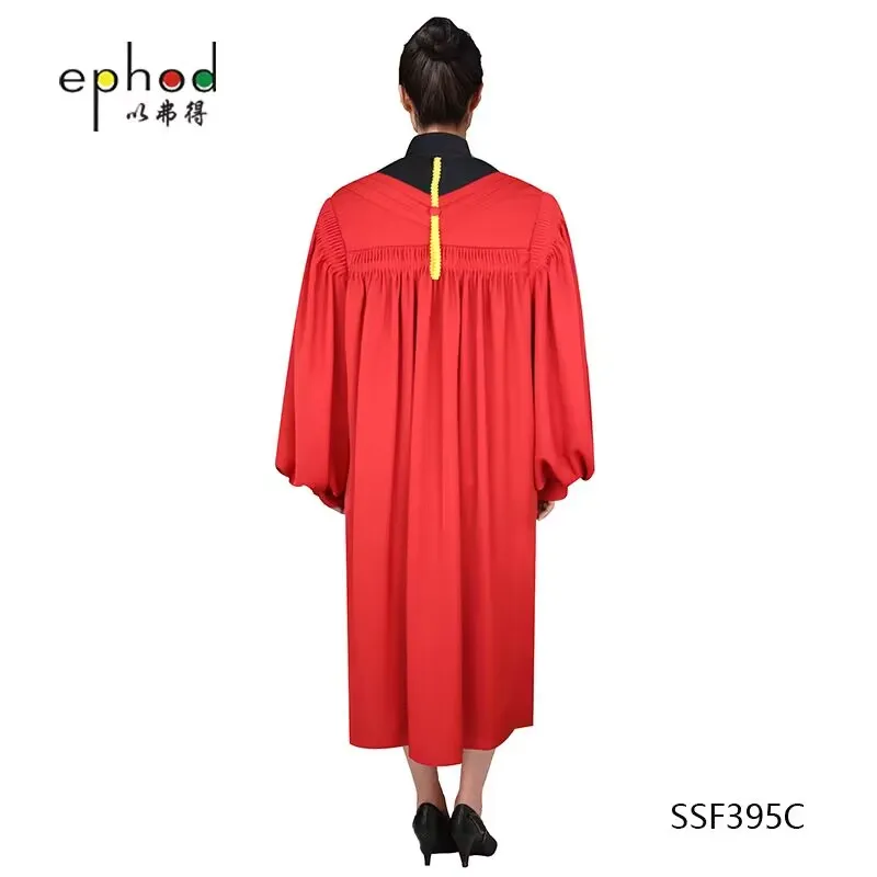 Christianity Clerical Dress Priest Robe Spring Red Long