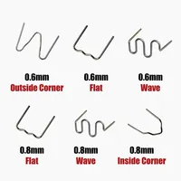 Hot Stapler Staples For Plastic Welder, Car Bumper Repair Welding Machine Kit, Stainless Steel Automotive Soldering Tools