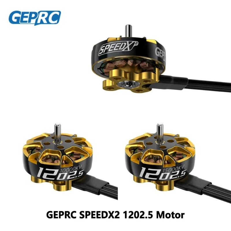 GEPRC SPEEDX2 1202.5 Brushless Motor 10000KV 15000KV 12-20A High Strength for 2-3 Inch FPV Racing RC Quadcopter Drone Parts