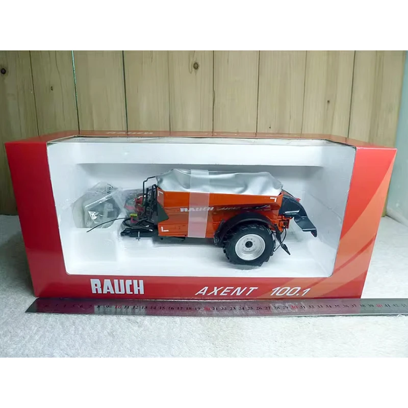 ROS 다이캐스트 1:32 스케일 쿤 비료 운송 트랙터 농업 차량 합금 모델 컬렉션 기념품 장식품 디스플레이