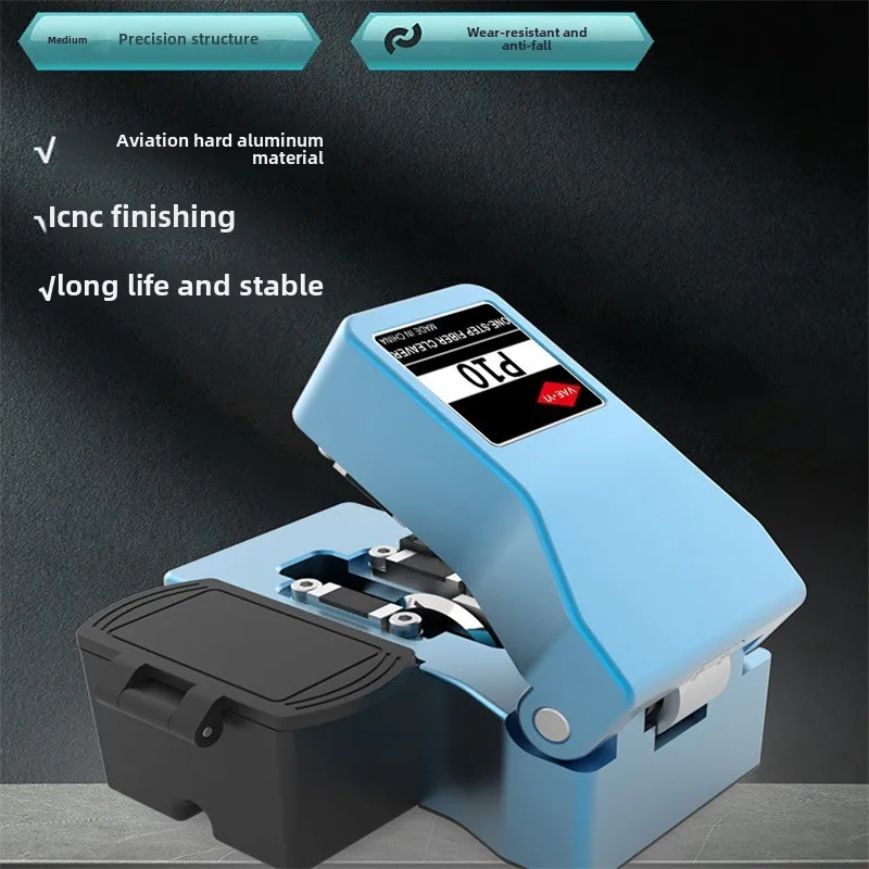 YYHC-High-Precision Universal Leather Cable Cutter Tool  One-Step Optical Fiber Cleaver Connector Fiber Optic Equipme