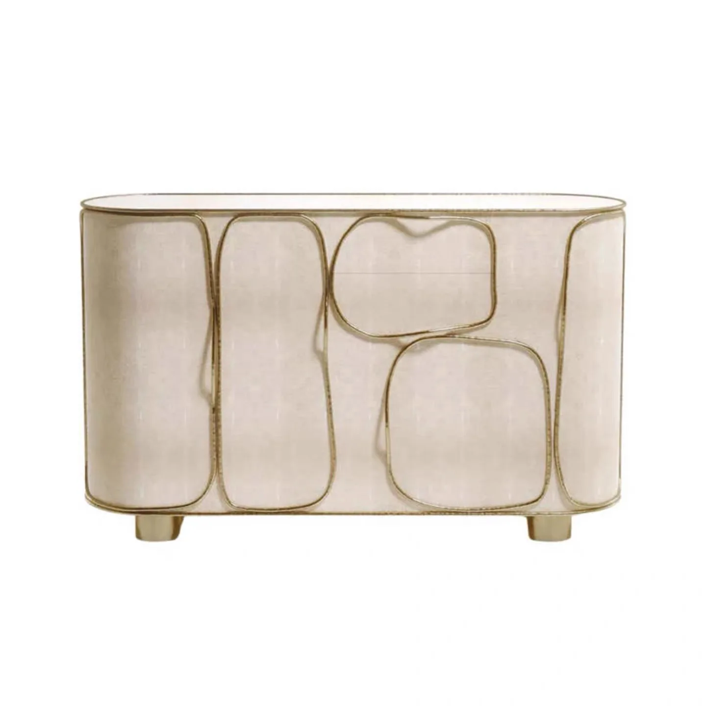 مدخل خزانة ضوء فاخر الراقية مدخل الباب الأمامي عرض نهاية الجدول مصمم فيلا المنزل خزانة خزانة جانبية إبداعية #5